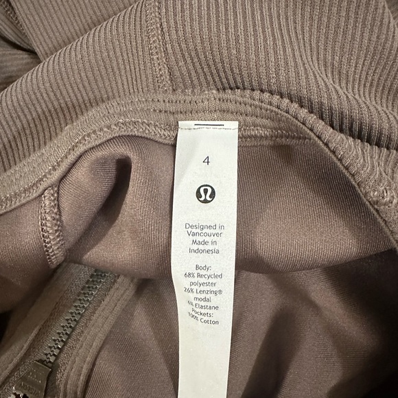 Lululemon Ribbed Softstreme Long-Sleeve Romper - Picture 5 of 6